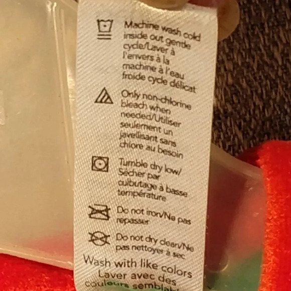 George Infant Green Velvet &  Red Tulle Long Sleeve Holiday Dress 12-18 Mo. - Picture 3 of 7